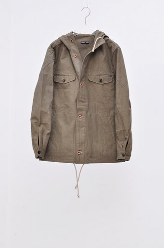 FRANK LEDER フランクリーダー VINTAGE TENT MATERIAL ブルゾン -Madrigal-