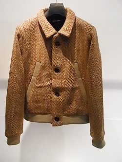 FRANK LEDER フランクリーダー RED CHUNKEY WOOL ブルゾン -Madrigal-