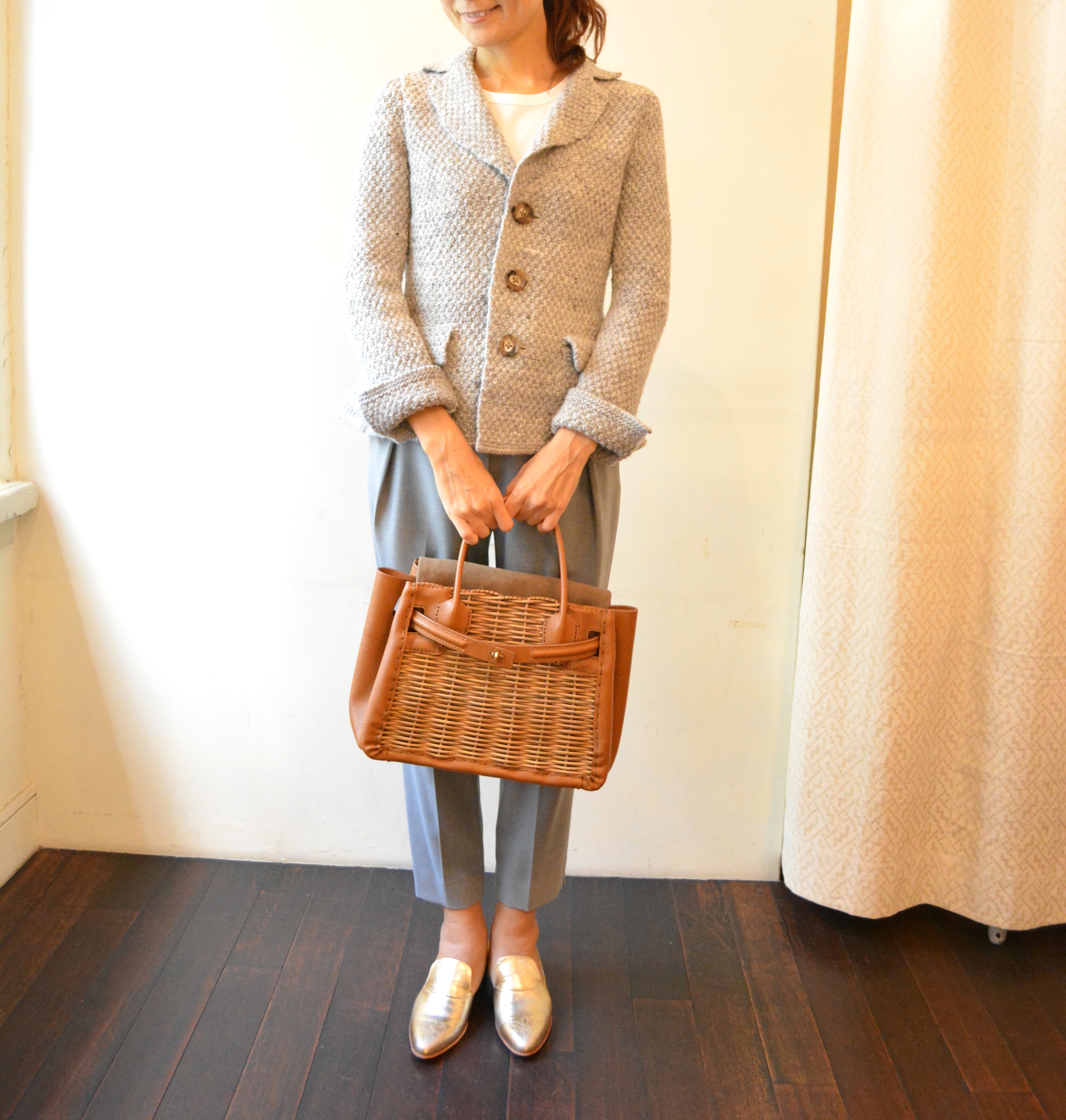 intoca. カシミヤ100% ニットジャケット　状態良好　サイズ2 intoca. カシミヤ100% ニットジャケット 状態良好 サイズ2 - メルカリ