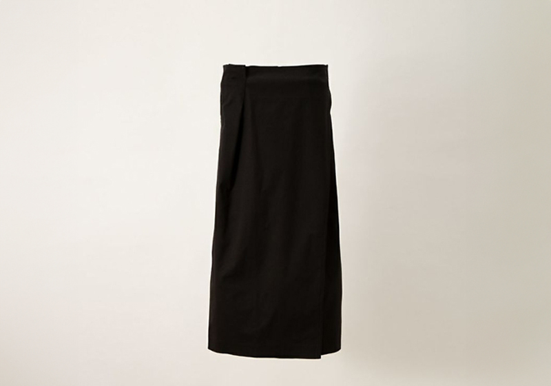 完売・予約｜「ギャルソンチノ巻きスカート」BLACK - MADRIGAL