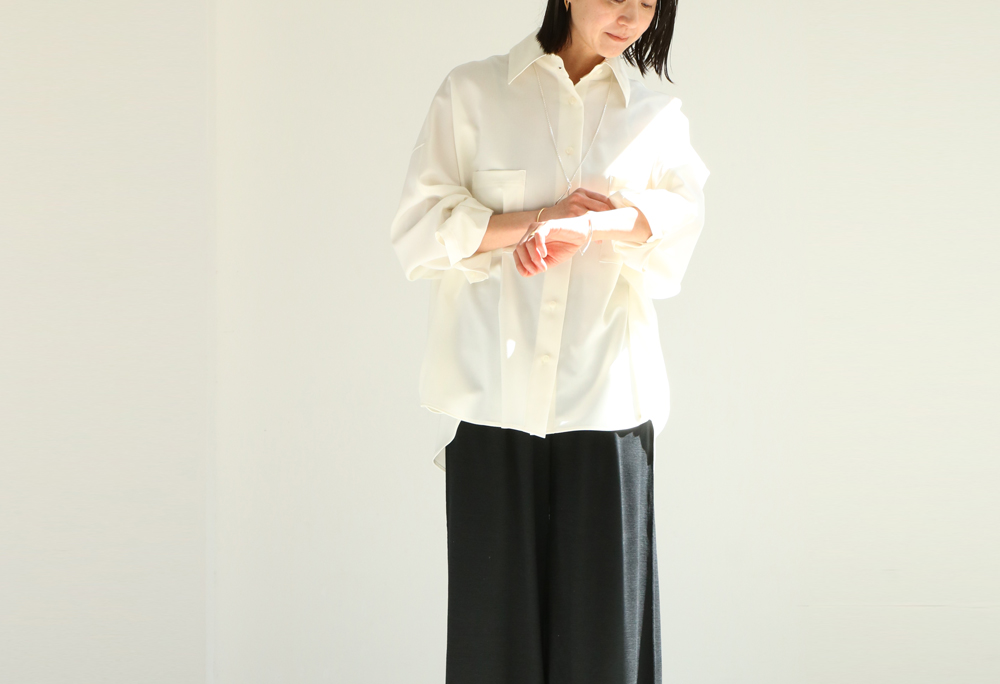 必要だったのは、空気感｜「クレープシャツ」 - MADRIGAL（マドリガル）