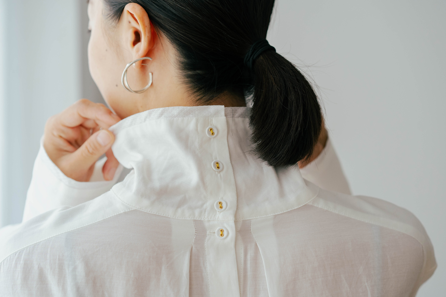 新品　マドリガル　ピローブラウス ピローブラウス」「Pillow Blouse」soutiencollar（ステンカラー