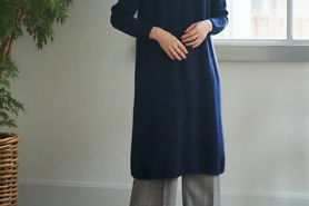 ほどけるような「シフォンニット」