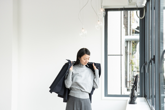 私の定番アイテム「ランタンセーター」