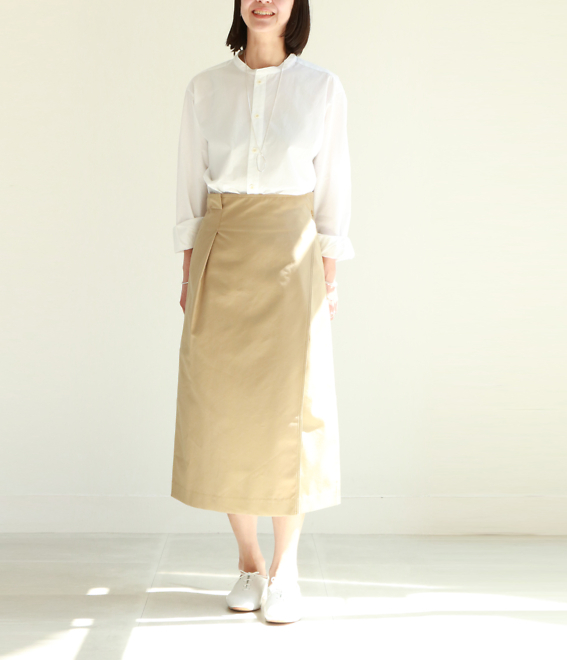 ギャルソンチノ巻きスカート