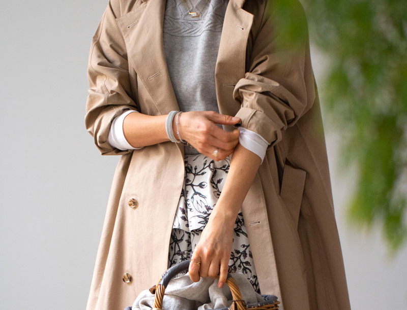 こころの風通しがいいコート｜「トレンチエッグ」 - MADRIGAL