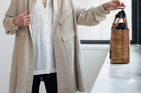 素材は変われど、まだまだ重ね着