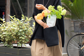 花を活けたら｜ tocit バッグ Pot