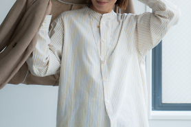 縁の下のちから持ち｜「コットンストライプ」