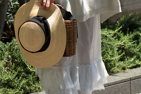 つば広が似合うお年ごろ|tocit ハット Sheer