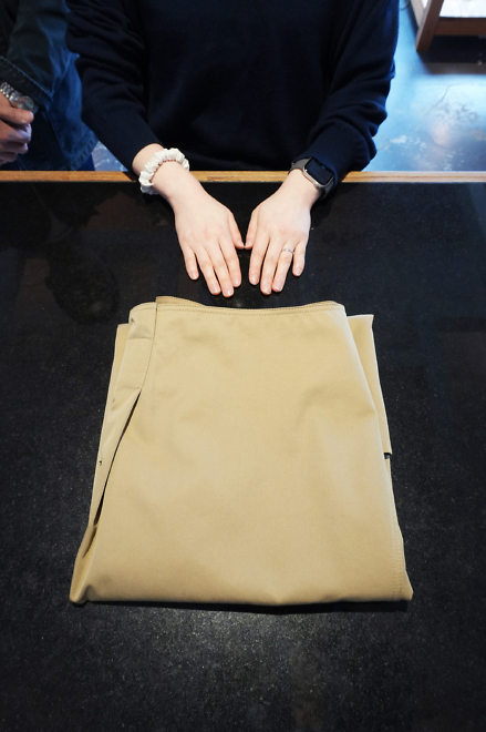 ギャルソンチノ巻きスカート