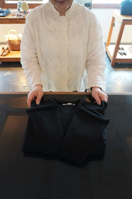 南堀江店 お客様のお買い物 黒ジャケット